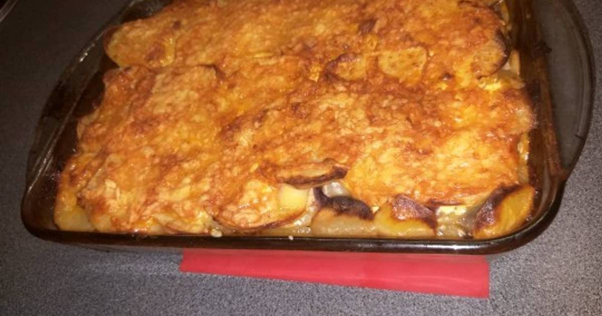 Запеканка Картофельная С Курицей С Фото