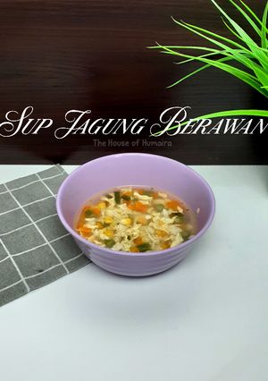Foto resep Sup Jagung Berawan