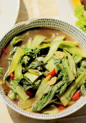 Foto resep Cah Pokchoy Saus Tiram