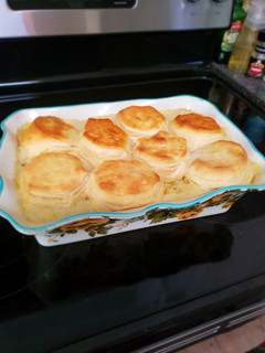 A picture of Chicken Pot Pie Casserole.