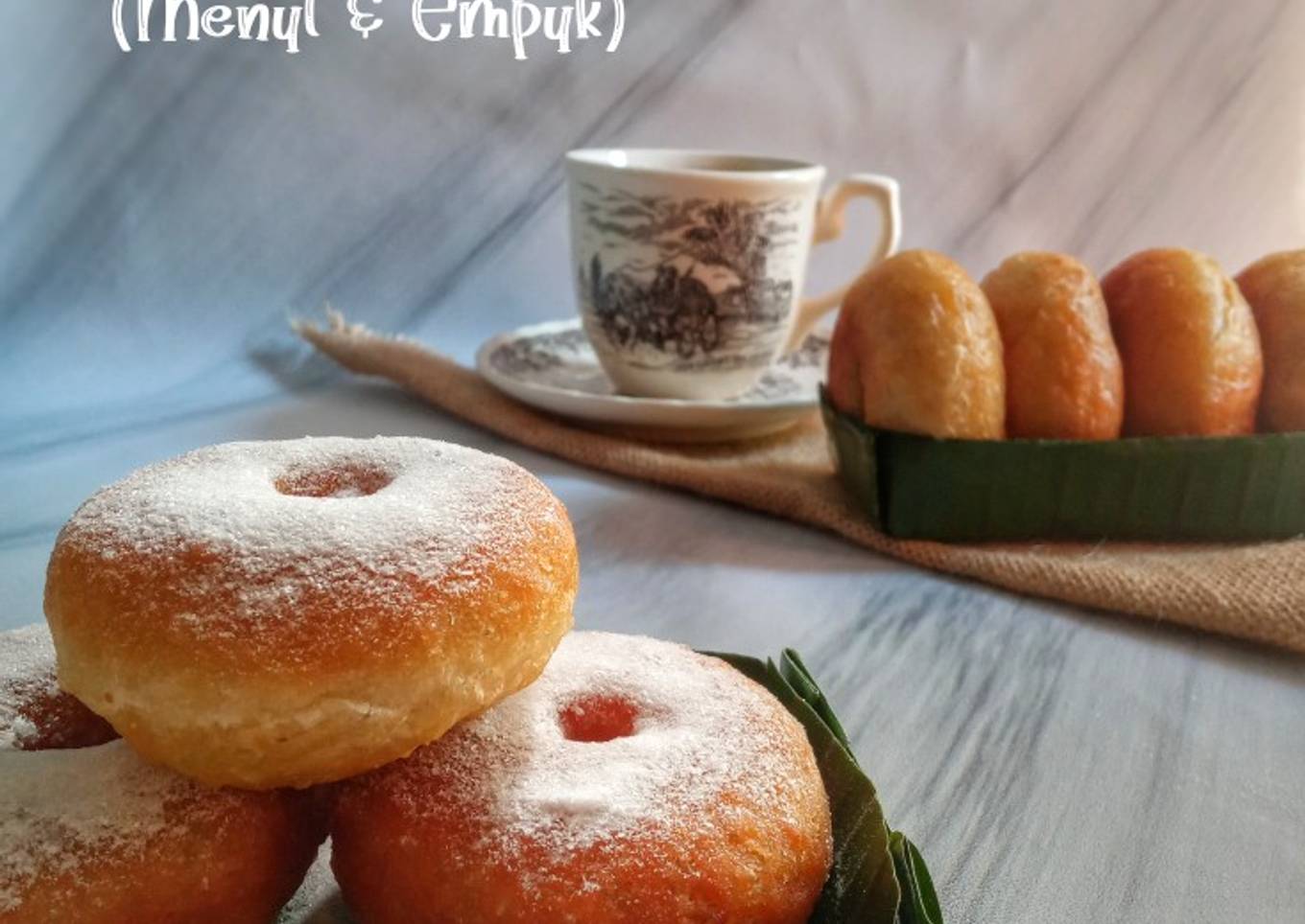 Donat Tanpa Ulen (Menul & Empuk)