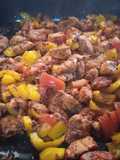 Chicken Breast with Chorizo and Bell Pepper