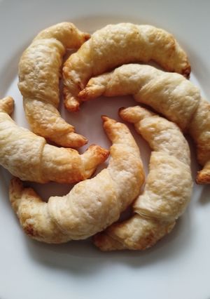 Una foto de Mini Croissant de Eritritol y canela molida muy fácil y ricos