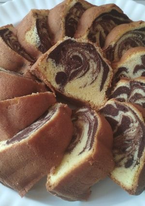 Foto resep Marble Cake no Emulsifier