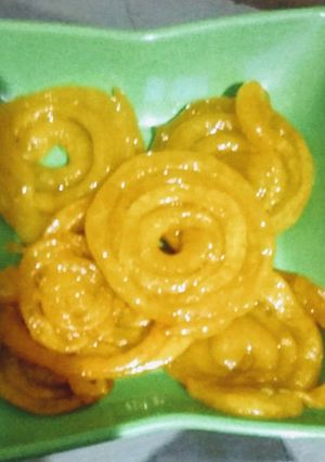 A picture of Jalebi home style.