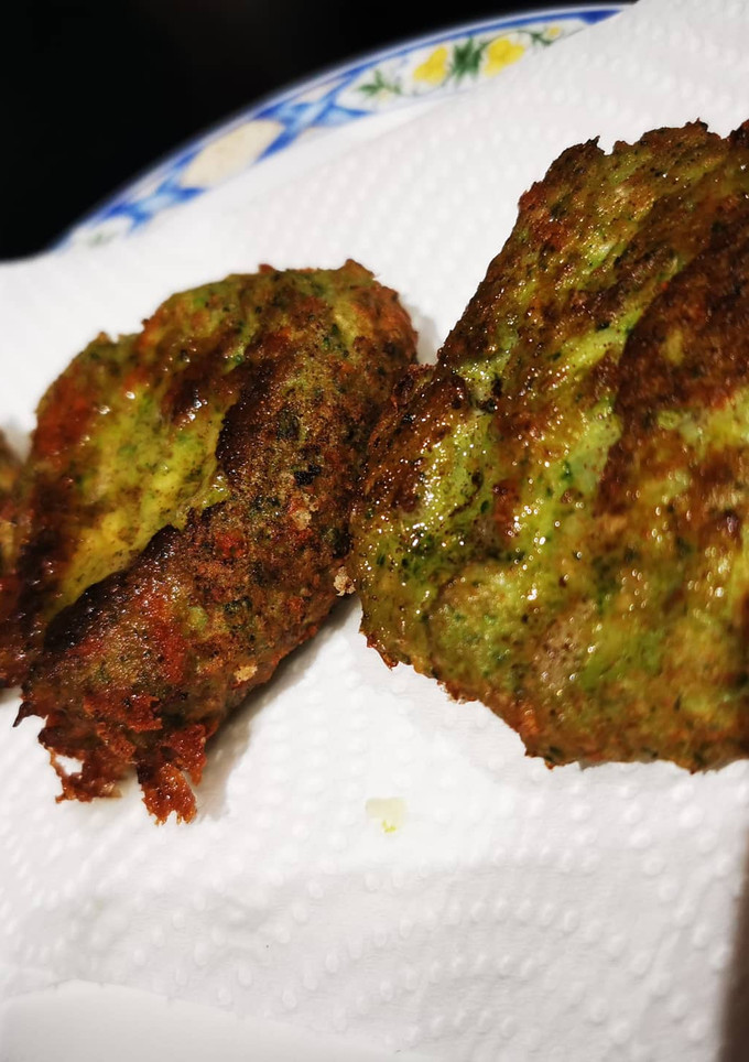Una foto de Hamburguesas de Brócoli