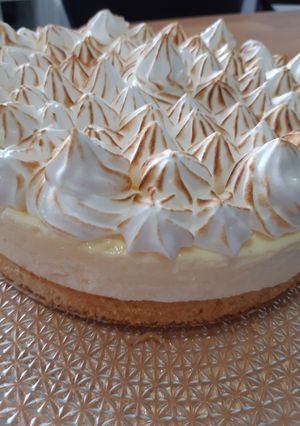 Une photo de Gâteau nuage au citron