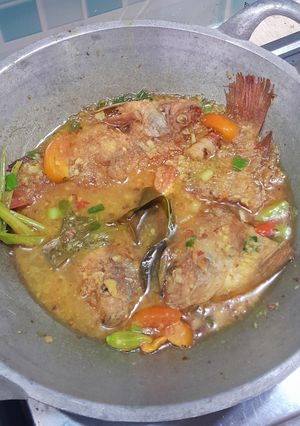 Foto resep Ikan Nila kuah kuning mantap