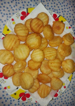 Una foto de Papas crunchy para el finde largo!