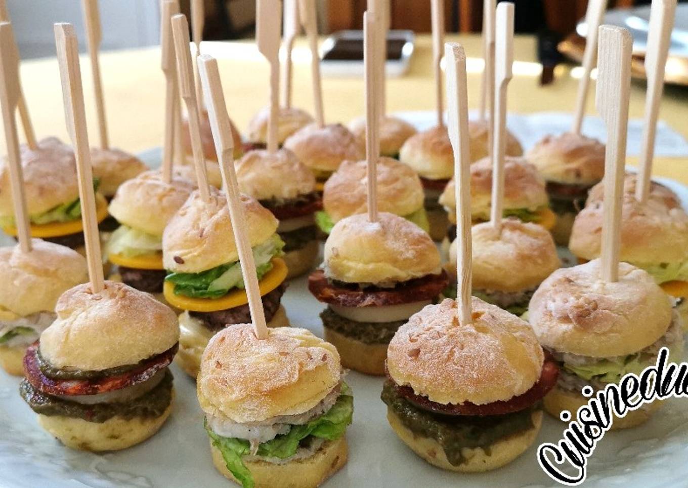 🍔 Pains à minis burgers !! 🍔