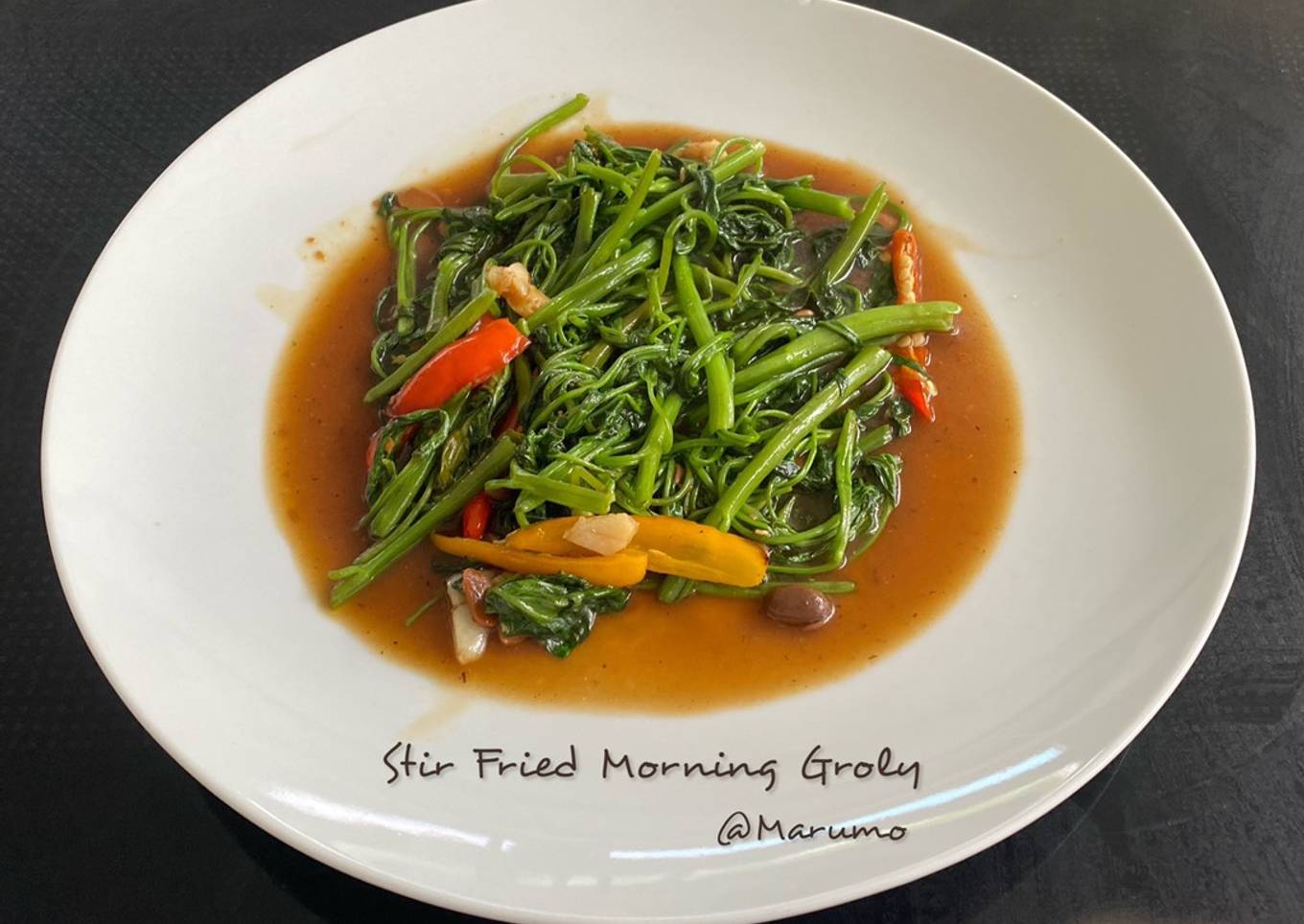Stir Fried Morning Groly/Water spinach