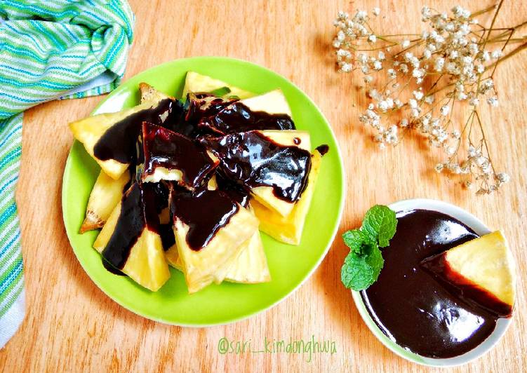 Resep: Goreng Sukun Coklat Kekinian