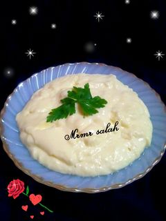 صورة لوصفة المايونيز بدون بيض 👌