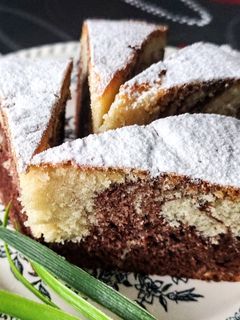 Márvány sütemény recept fotója