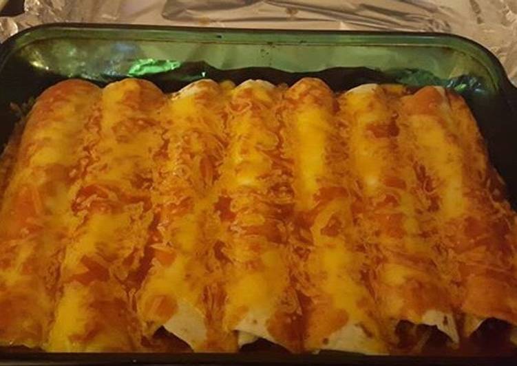 Simple Way to Prepare Homemade Enchiladas
