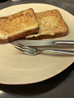 A picture of French toast.