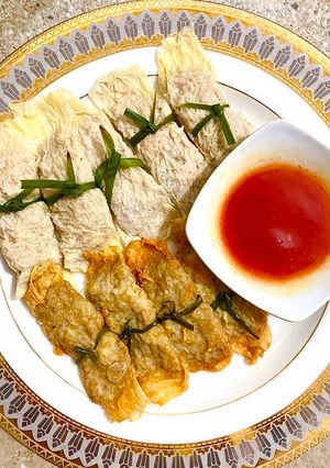 Foto resep Lumpia Kulit Tahu Ayam Udang