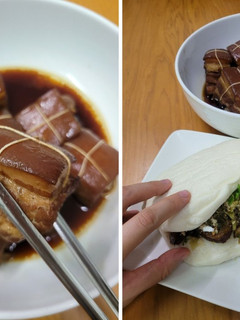 香噴噴肥而不膩,簡單又好吃東坡肉刈包 的食譜成品照片