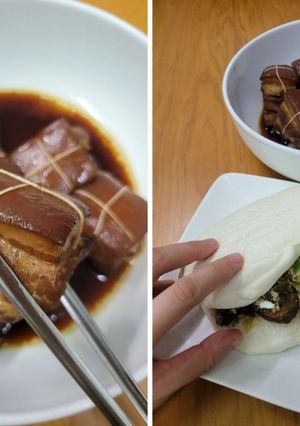 香噴噴肥而不膩，簡單又好吃東坡肉刈包 的食譜成品照片