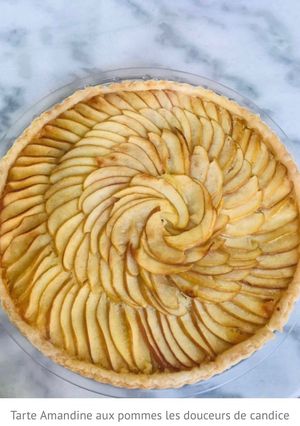 Une photo de Tarte amandine aux pommes