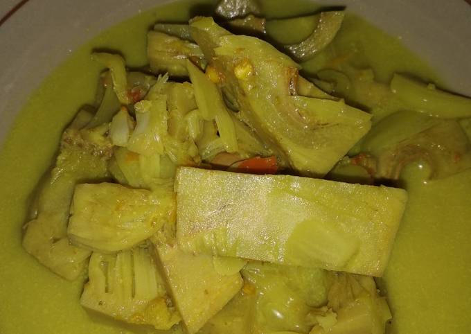 Yuk intip, Resep praktis bikin Gulai Nangka Muda Simple yang gurih