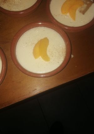 Una foto de Tarta de melocotón
