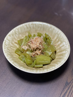 A picture of Snake Gourd Simmered in Noodle Soup Base.
