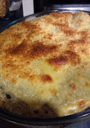 Una foto de Soufflé de berenjenas