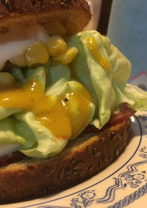 Una foto de Sándwich Fit no tan fit