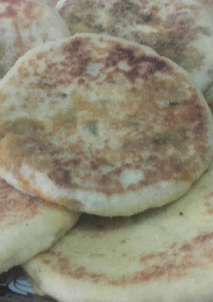 Una foto de Pan de sartén relleno