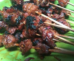 Cara Membuat Sate kambing empuk Enak Sederhana