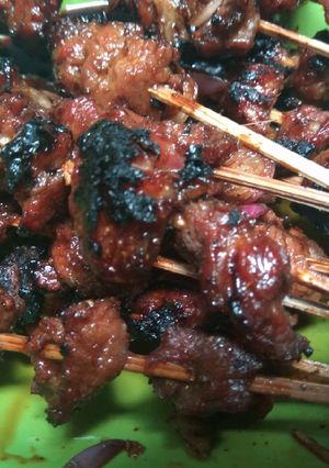 Foto resep Sate kambing empuk