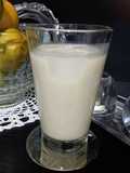 Licuado de banana y durazno