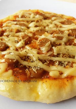 Foto resep Pizza ulen 3 menit hasil empuk