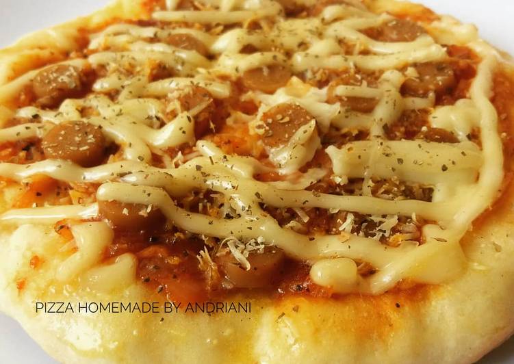 Bagaimana Membuat Pizza ulen 3 menit hasil empuk, Bisa Manjain Lidah