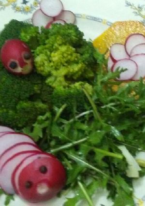 Una foto de Ensalada divertida 😄