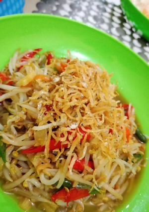 Foto resep Tumis Tauge Teri Pedas