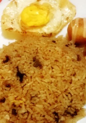 Foto resep Vegetable Fried Rice with Takoyaki