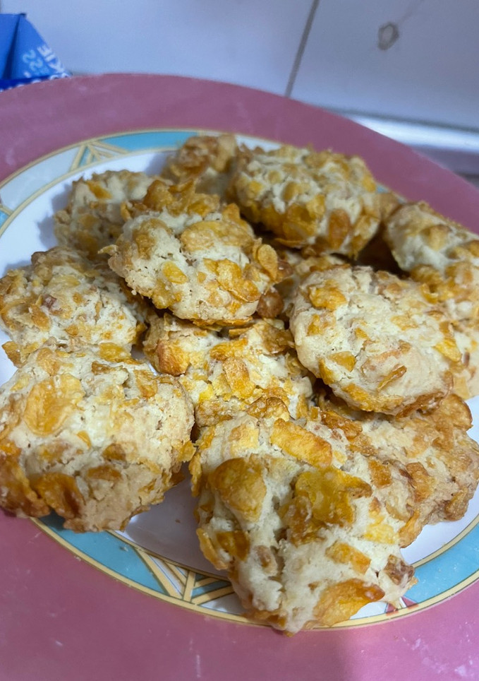 Gambar Biskut Cornflakes (Upgraded Version)