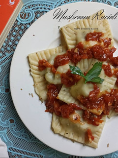 Foto resep Mushroom Ravioli