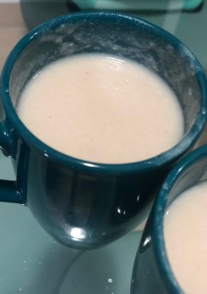 Una foto de Atole de guayaba