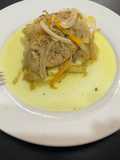 Bistec en escabeche con pana o panapen