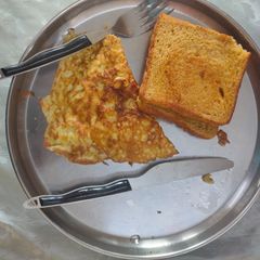 A picture of Masala Omlette.