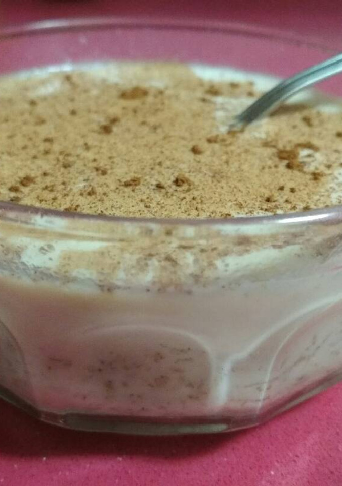 Una foto de Avena con leche (desayuno)
