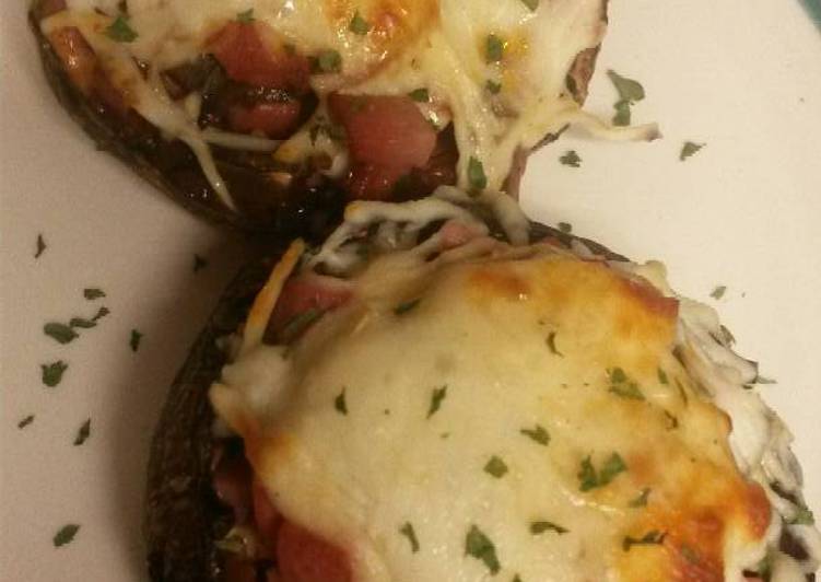 Easy Cheap Dinner Stuffed mushroom cups