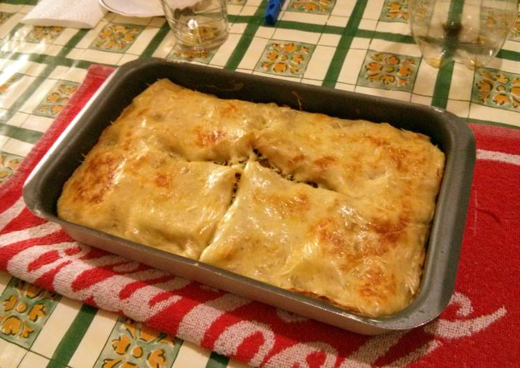 Recipe of Perfect Vegetarian lasagna