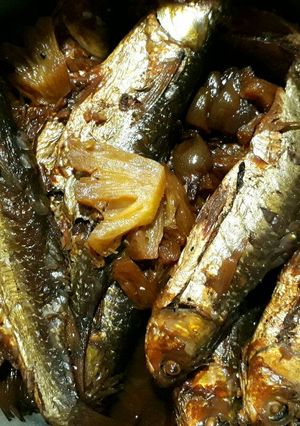 Hình của món Cá đối kho dứa (thơm).