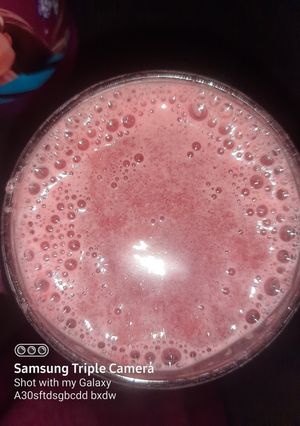A picture of Water melon juice.