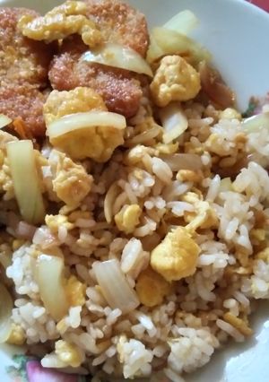 Foto resep Nasi goreng teriyaki
