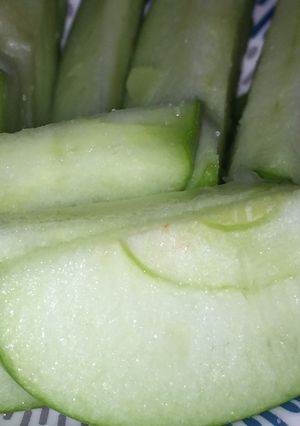 Una foto de Manzana verde